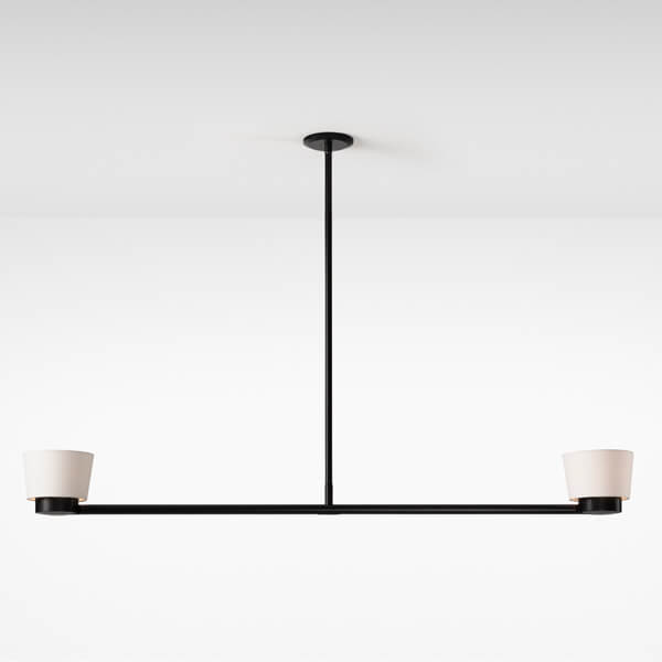 Bodie Double Pendant - Paper Shade