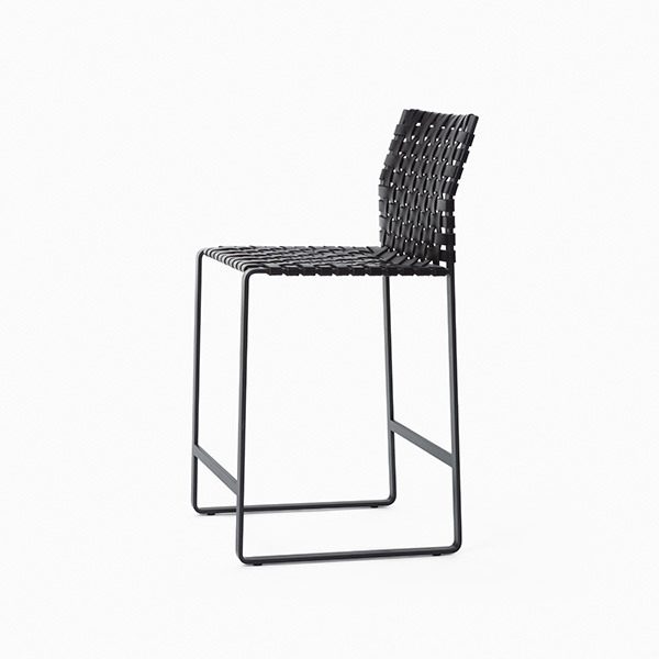 High Woven Back Counter Stool - IN STOCK